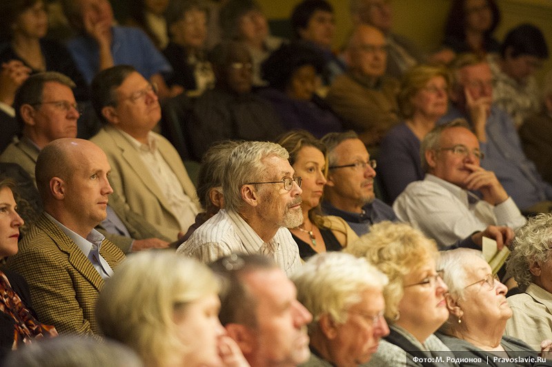 Концерт хора Сретенского монастыря в Библиотеке Конгресса США.  Фото: М. Родионов / Православие.Ru