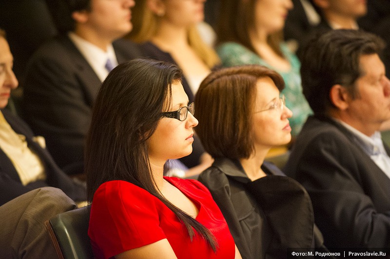 Концерт хора Сретенского монастыря в Библиотеке Конгресса США.  Фото: М. Родионов / Православие.Ru