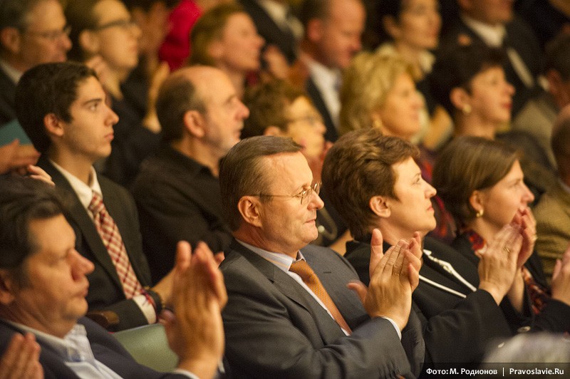 Концерт хора Сретенского монастыря в Библиотеке Конгресса США.  Фото: М. Родионов / Православие.Ru