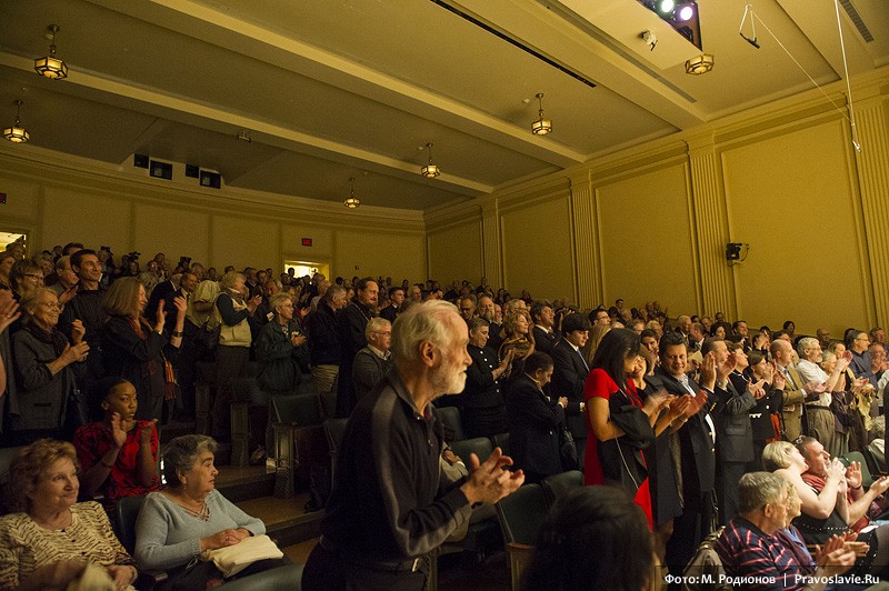 Концерт хора Сретенского монастыря в Библиотеке Конгресса США.  Фото: М. Родионов / Православие.Ru