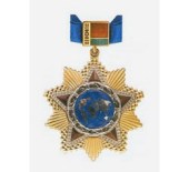 Президент Республики Беларусь А.Г. Лукашенко вручил Святейшему Патриарху Кириллу орден Дружбы народов