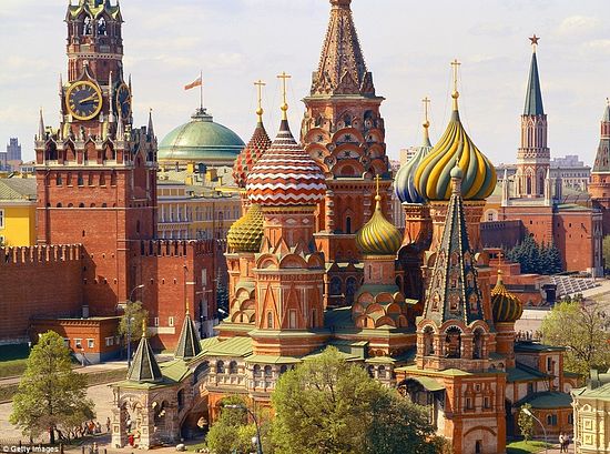 Better than the real thing? His creation looks remarkably similar to Saint Basil's in Moscow, even though Tarasov claims he didn't even use a sketch.