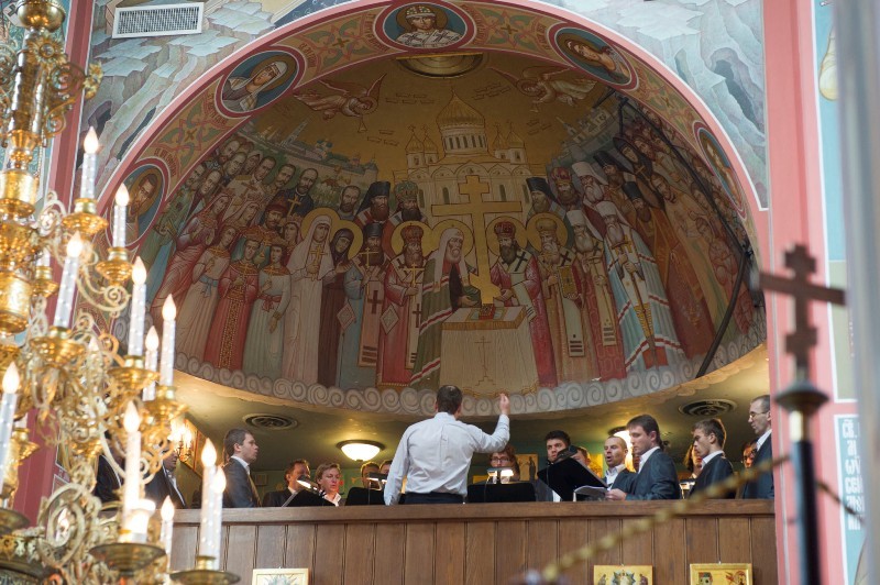 Хор Сретенского монастыря. Фото: М. Родионов / Православие.Ru