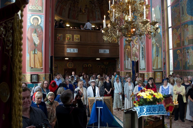 Два православных богослужения в Вашингтоне.  Фото: М. Родионов / Православие.Ru