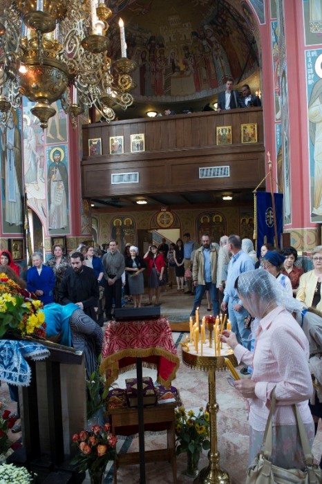Два православных богослужения в Вашингтоне.  Фото: М. Родионов / Православие.Ru