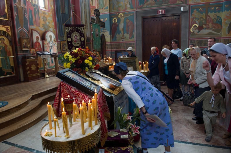 Два православных богослужения в Вашингтоне.  Фото: М. Родионов / Православие.Ru