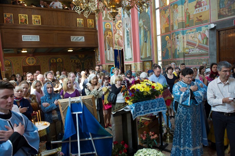 Два православных богослужения в Вашингтоне.  Фото: М. Родионов / Православие.Ru