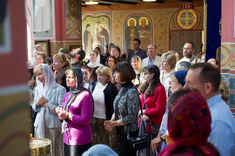 Два православных богослужения в Вашингтоне.  Фото: М. Родионов / Православие.Ru