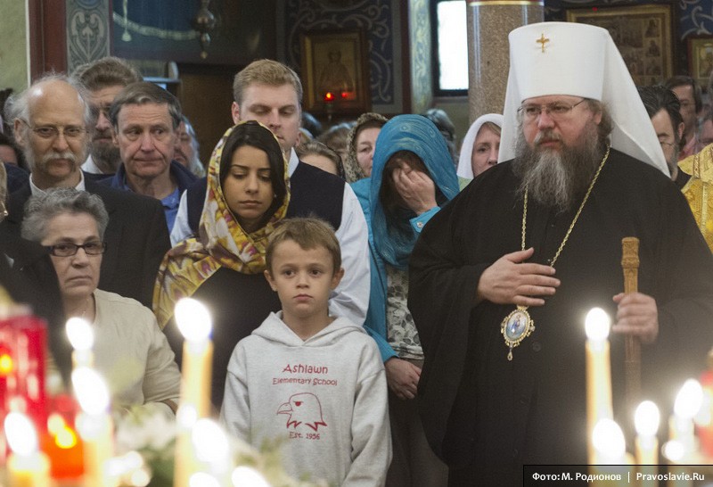 Два православных богослужения в Вашингтоне.  Фото: М. Родионов / Православие.Ru