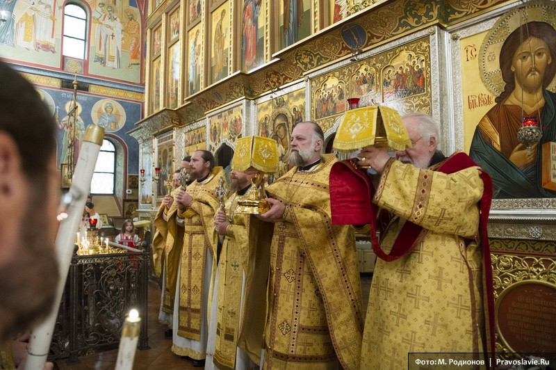 Два православных богослужения в Вашингтоне.  Фото: М. Родионов / Православие.Ru