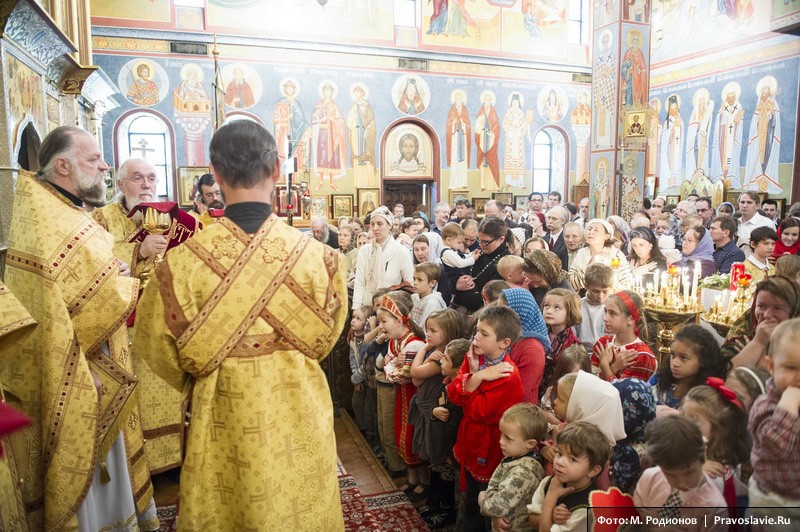 Два православных богослужения в Вашингтоне.  Фото: М. Родионов / Православие.Ru