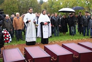 В Эстонии состоялось отпевание 122 бойцов Великой Отечественной войны