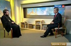 Уполномоченный при президенте РФ по правам ребенка Павел Астахов попросил Русскую церковь подключиться к всероссийской кампании противодействия жестокости и насилию в СМИ/ фото: mospat.ru