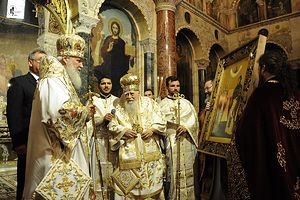 Предстоятель Русской Православной Церкви поздравил Святейшего Патриарха Болгарского Максима с 98-летием со дня рождения 