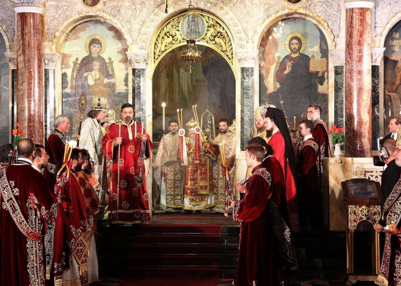 Пасхальное богослужение 2012 года