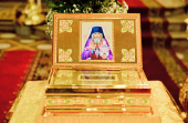 В рамках международной программы «Духовная связь» в Россию принесен ковчег с частицей мощей святителя Иоанна, архиепископа Шанхайского и Сан-Францисского