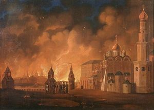 А.Ф. Смирнов. Пожар Москвы.
