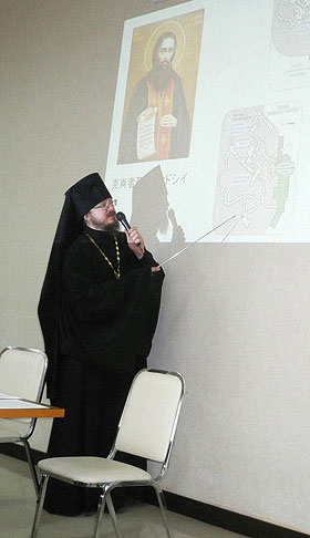 Выступление иеромонаха Герасима (Шевцова) на семинаре Киотосской епархии Японской Автономной Православной Церкви о русской монашеской традиции