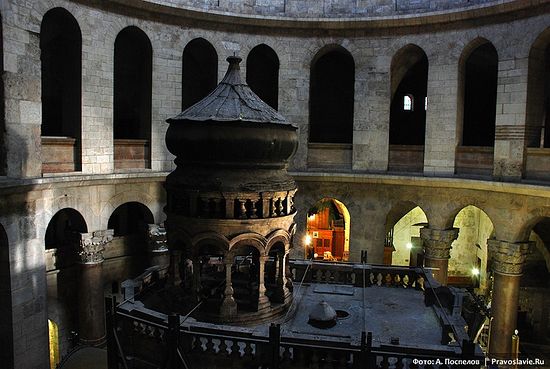 The Aedicule, or Sepulchre of the Lord. Photo: Anton Pospelov/Pravoslavie.ru