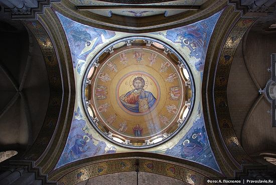 In the Church of the Resurrection, Jerusalem. Photo: Anton Pospelov/Pravoslavie.ru