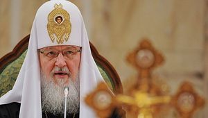 Patriarch Kirill speaks at a meeting of the Russian Orthodox Church’s Bishops Council in downtown Moscow’s Christ the Savior Cathedral. Photo: RIA Novosti.