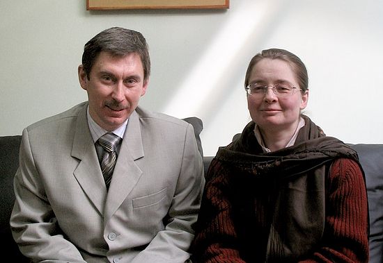 Vladimir Igorevich Bogachev and his wife Anna Nikolaevna. Photo: A. Pospelov/Pravoslavie.ru