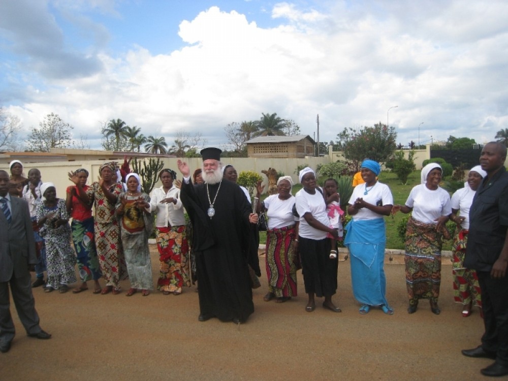 Встреча в Долизи. Прихожане церкви св. Ирины 