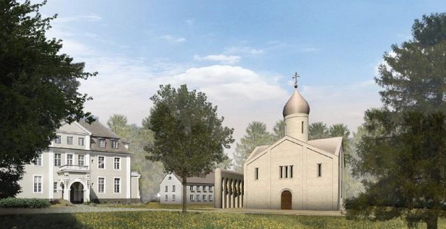 Проект монастыря. Иллюстрация: http://georg-kloster.de