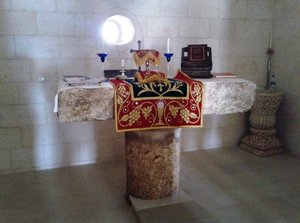 Altar in the Curch of Kafro (photo: Ekrem Eddy Güzeldere)
