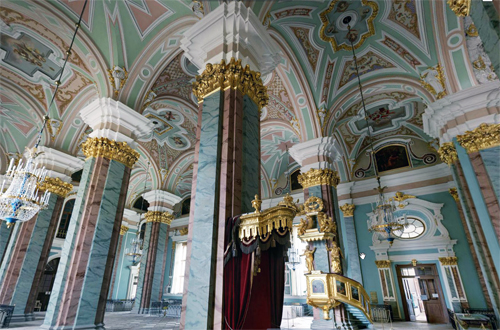Интерьер Петропавловского собора