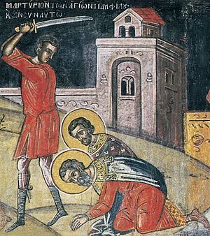 Святой мученик Памфил пресвитер и с ним за Христа пострадавшие. Аудио / Православие.Ru