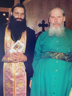 С патриархом Алексием II