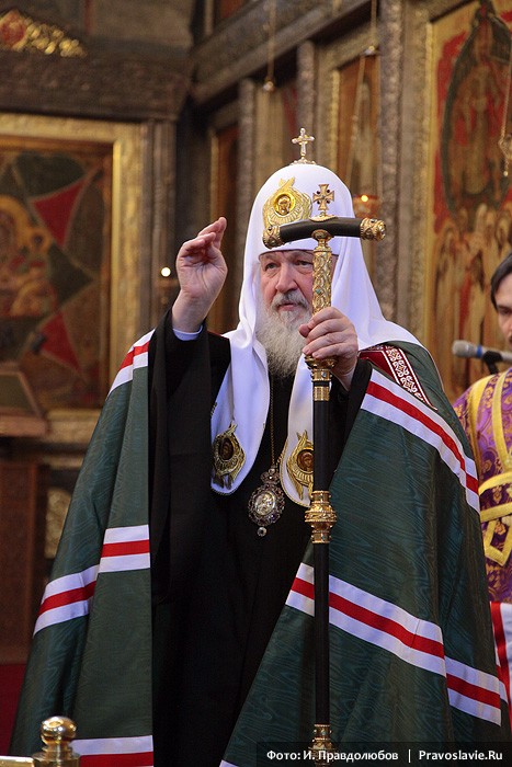 Патриаршее благословение. Фото: И. Правдолюбов / Православие.Ru