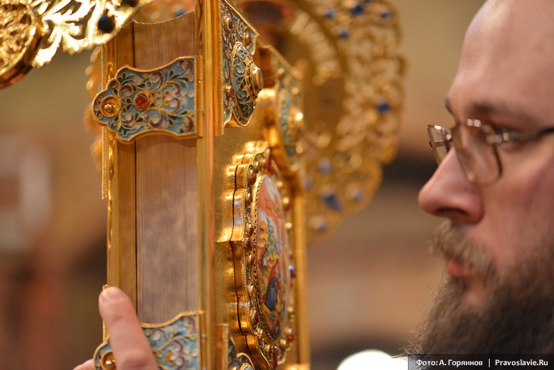 Вынос Евангелия. Фото: А. Горяинов / Православие.Ru