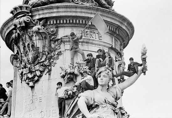 “Красный май” в Париже 1968 года