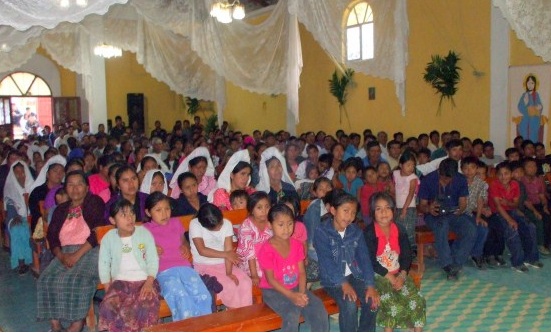 Православная литургия в Гватемале