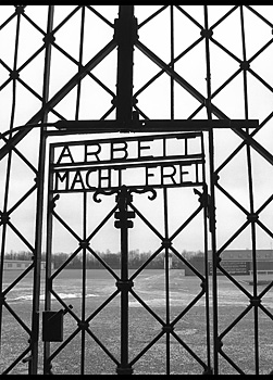 Gates of Dachau Concentration Camp