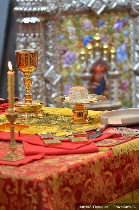 Литургия. Фото: А.Горяинов / Православие.Ru