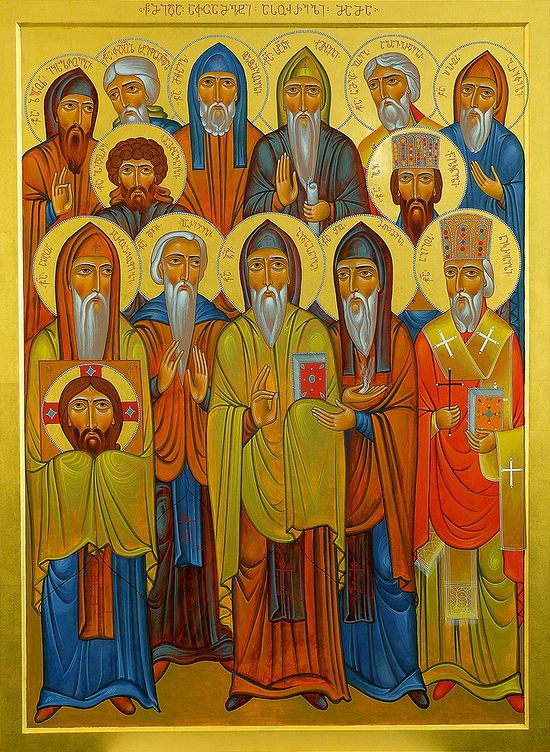 Прп. Иоанн Зедазенийский и его ученики