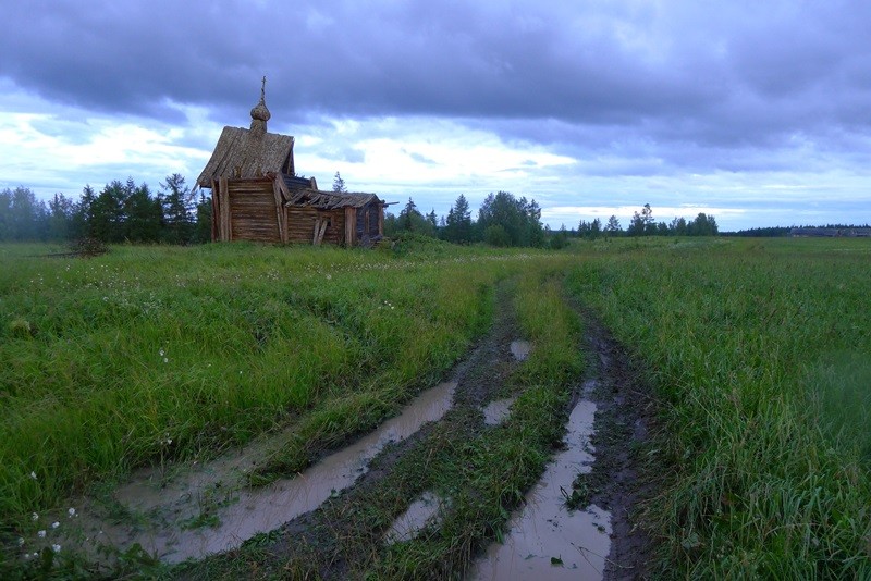 Березник. Часовня Вознесения Господня, начало  XVIII в.