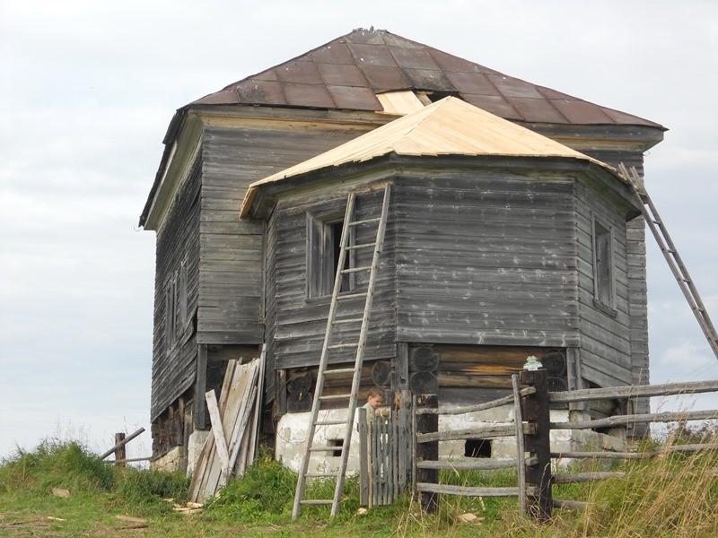 Каргомень. Храм св. Николая Чудотворца, XVIII в.