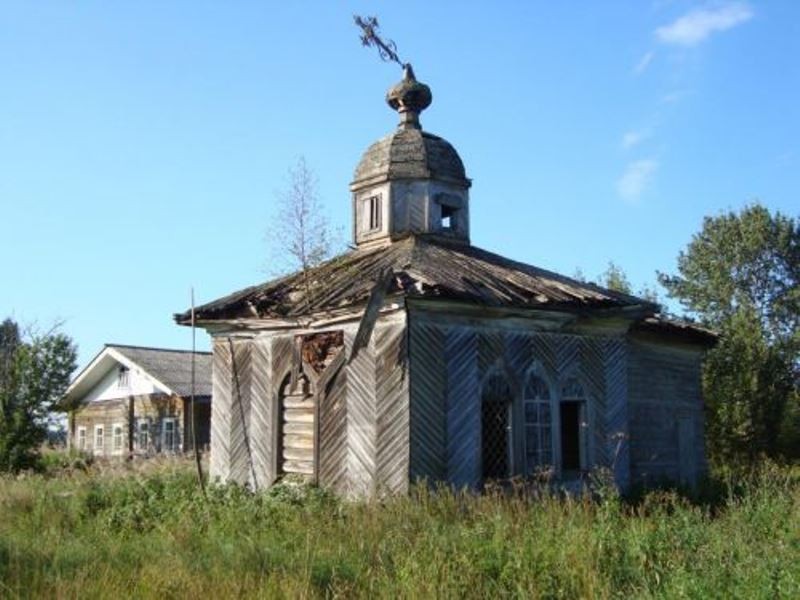 Коровино. Часовня Николая Чудотворца, 1886 г.