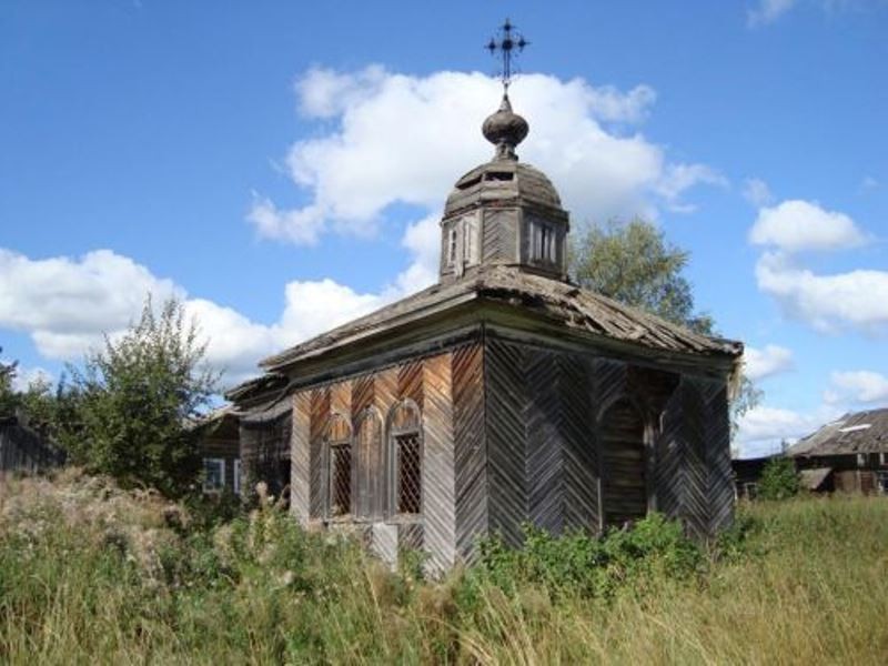 Коровино. Часовня Николая Чудотворца, 1886 г.