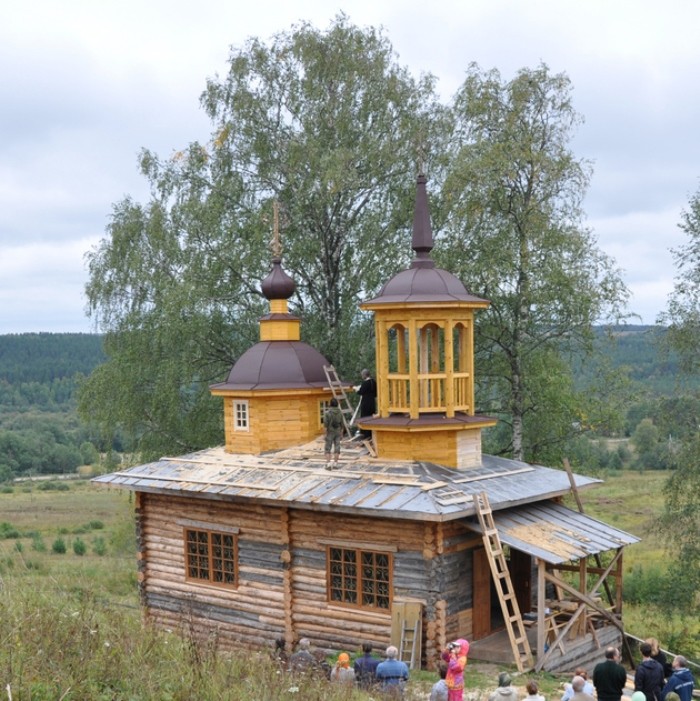 Марковская (Капустино). Часовня Успения Пресвятой Богородицы, XIX в.