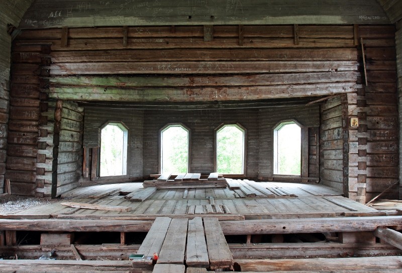 Окуловская. Церковь святителей Афанасия и Кирилла, патриархов Александрийских, 1878 г.