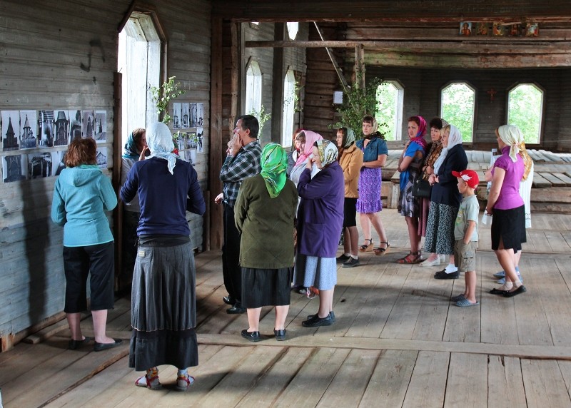 Окуловская. Церковь святителей Афанасия и Кирилла, патриархов Александрийских, 1878 г.