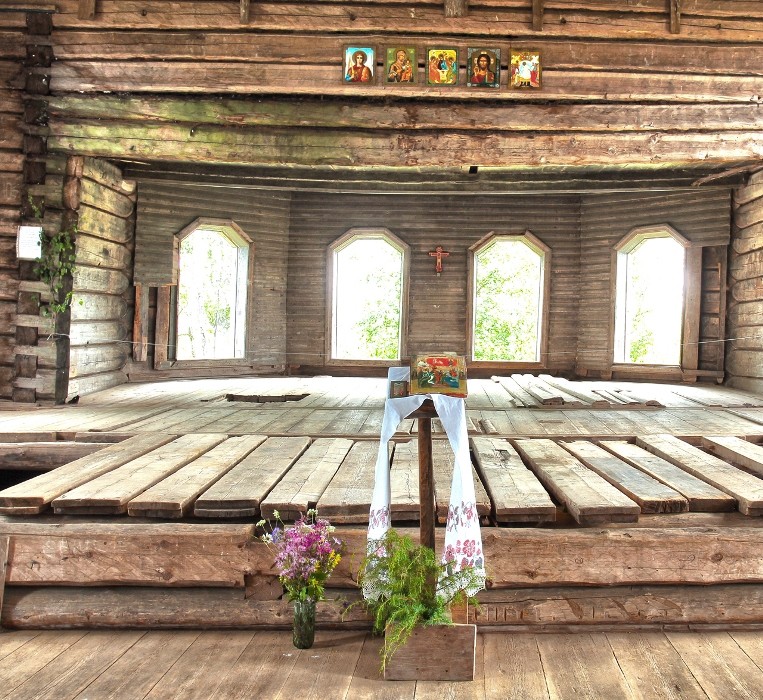 Окуловская. Церковь святителей Афанасия и Кирилла, патриархов Александрийских, 1878 г.