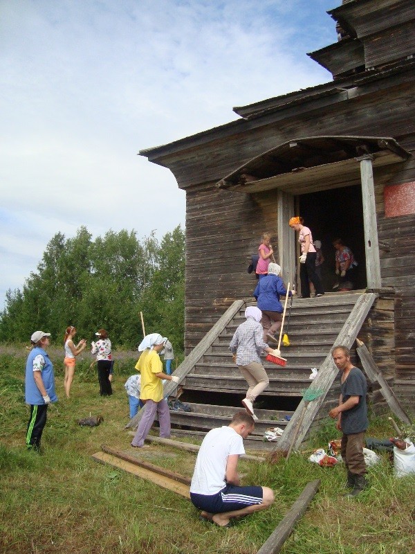 Пермогорье. Храм Георгия Победоносца, 1665 г.