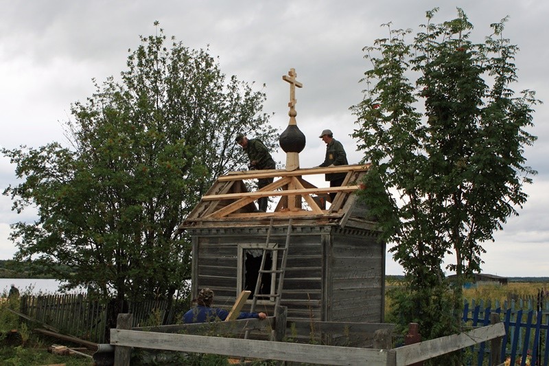 Пияла. Часовня на кладбище, 1908 г.