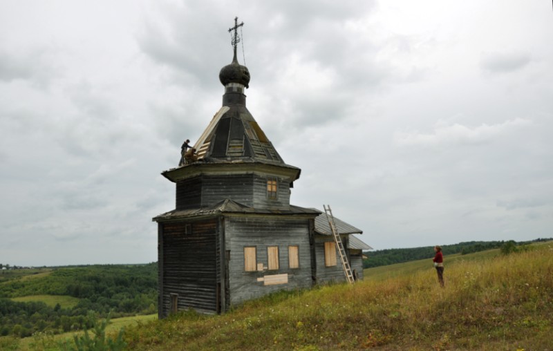 Семёновская. Часовня преподобных Зосимы и Савватия Соловецких, XVIII – XIX в.
